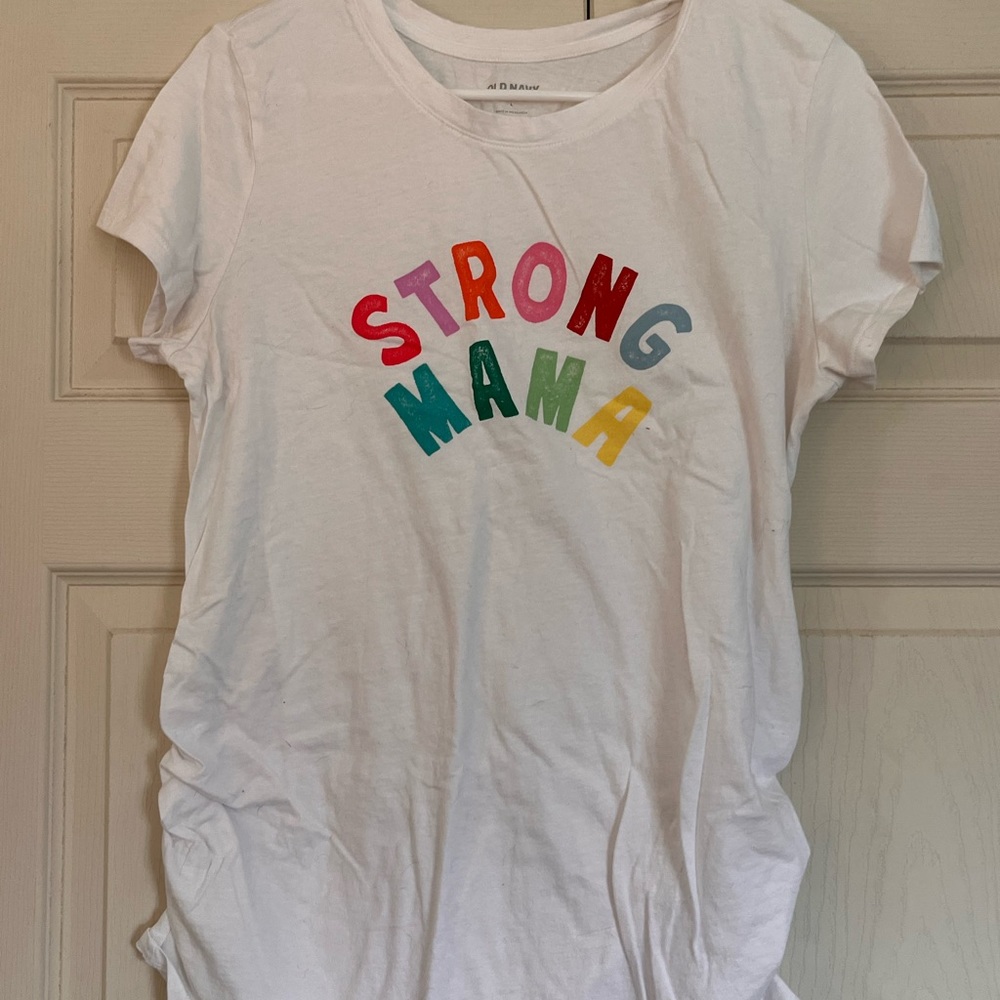 Old Navy maternity shirt size L worn 1x